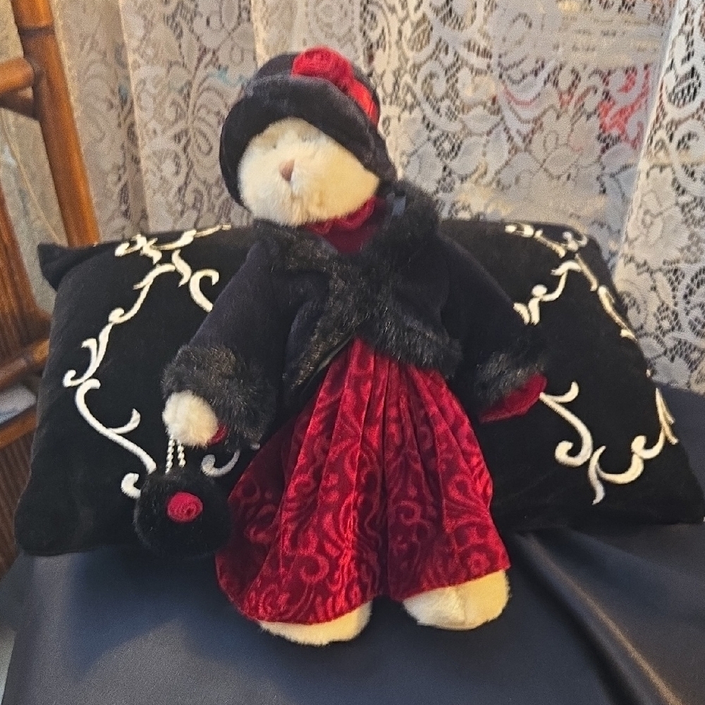 Russ Mariska Teddy Bear with Red Outfit